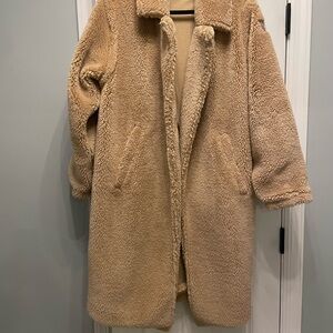 ALO Yoga Cream Teddy Jacket